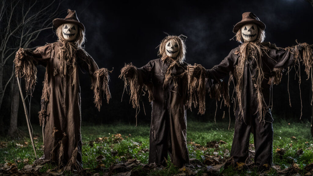 Haunted scarecrows