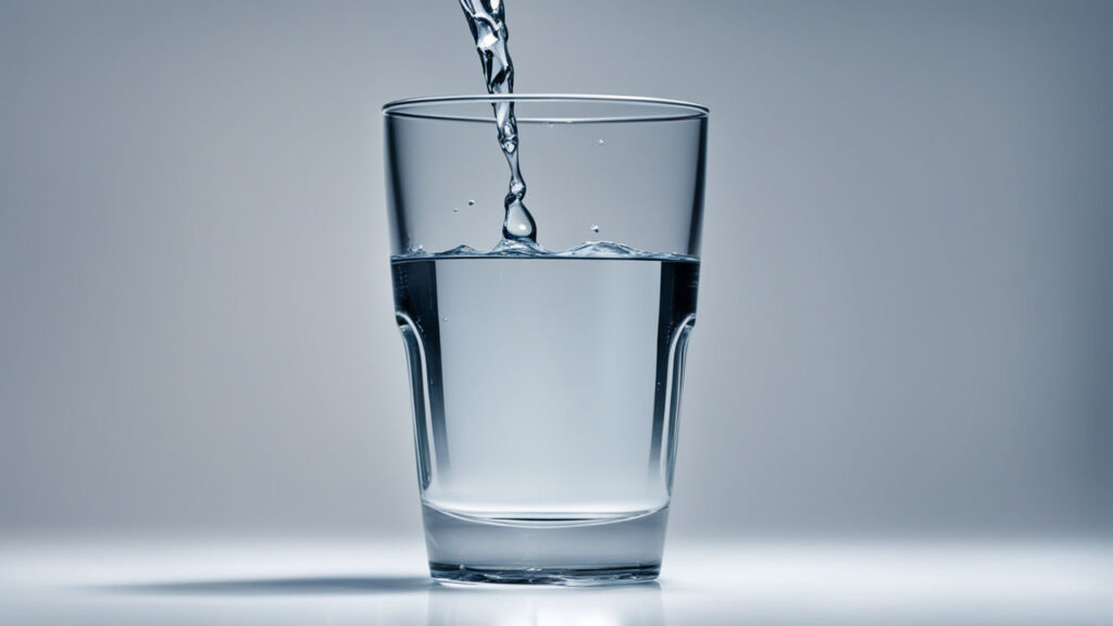 glass of water