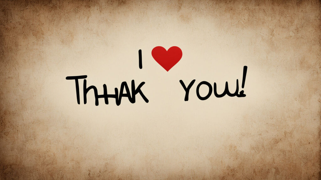 thank you